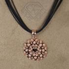 Cordone multifilo chiusura in argento